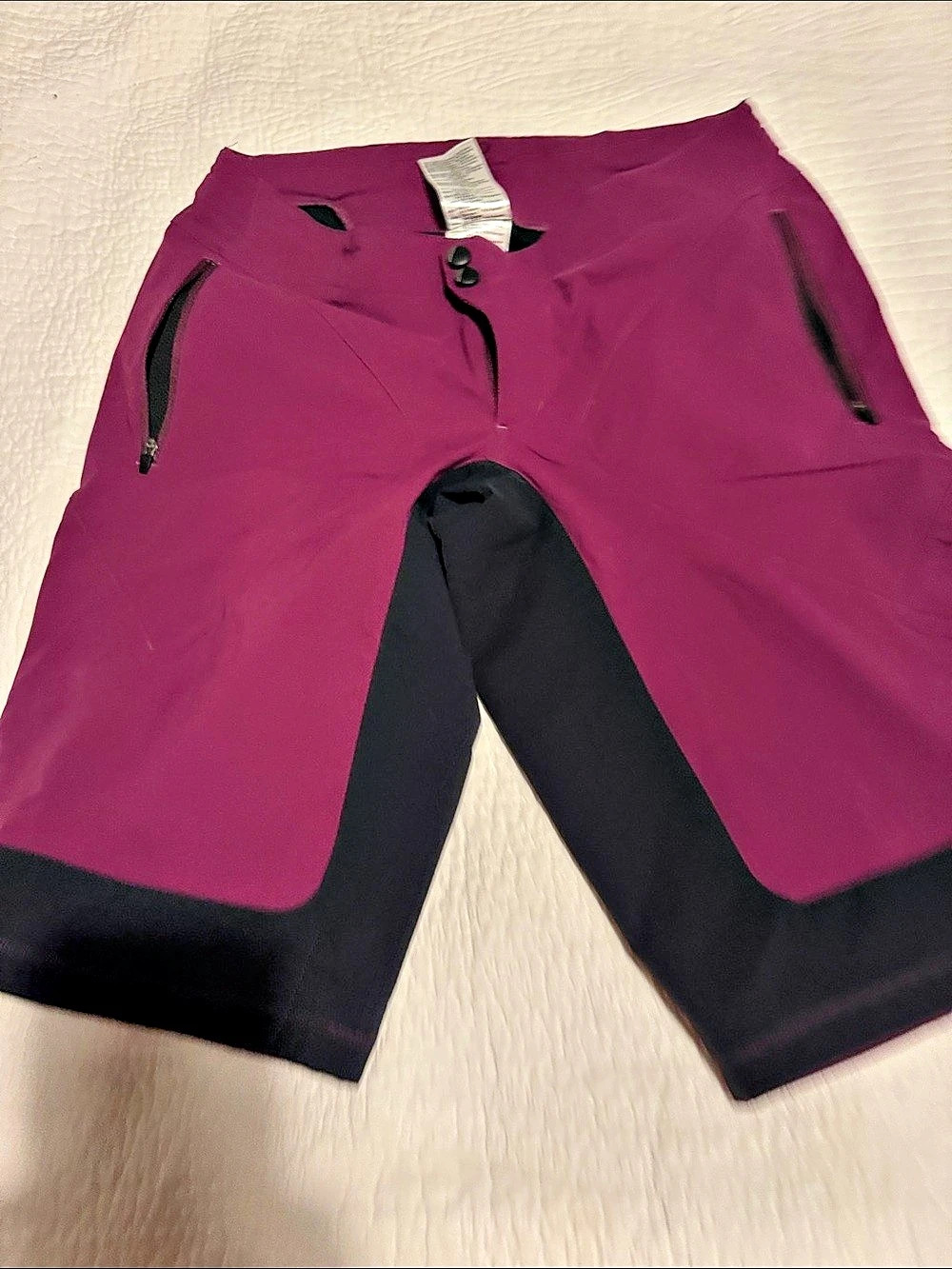 Pearl Izumi Women's Summit Shell Shorts Purple & Black Large